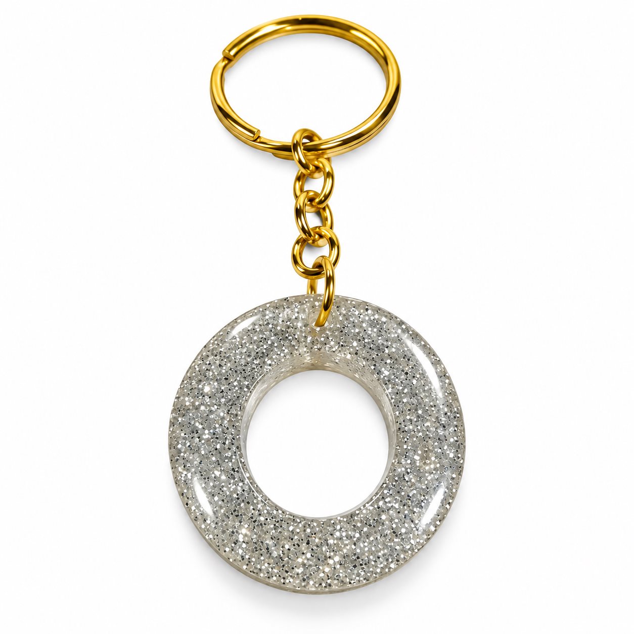Luxury Handmade Resin Alphabet Keychain Rs.199