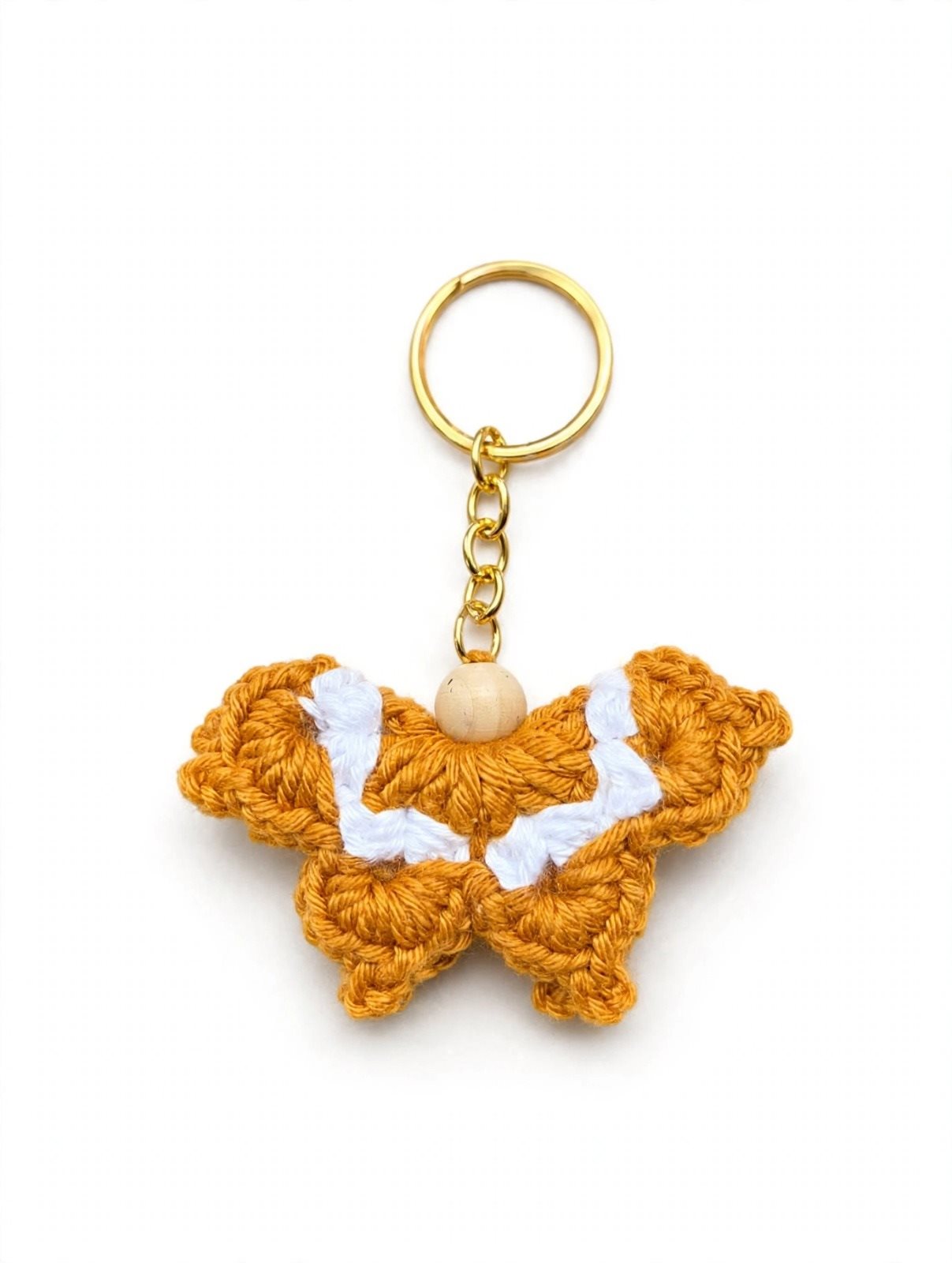 Crocheted butterfly keychain Rs.199