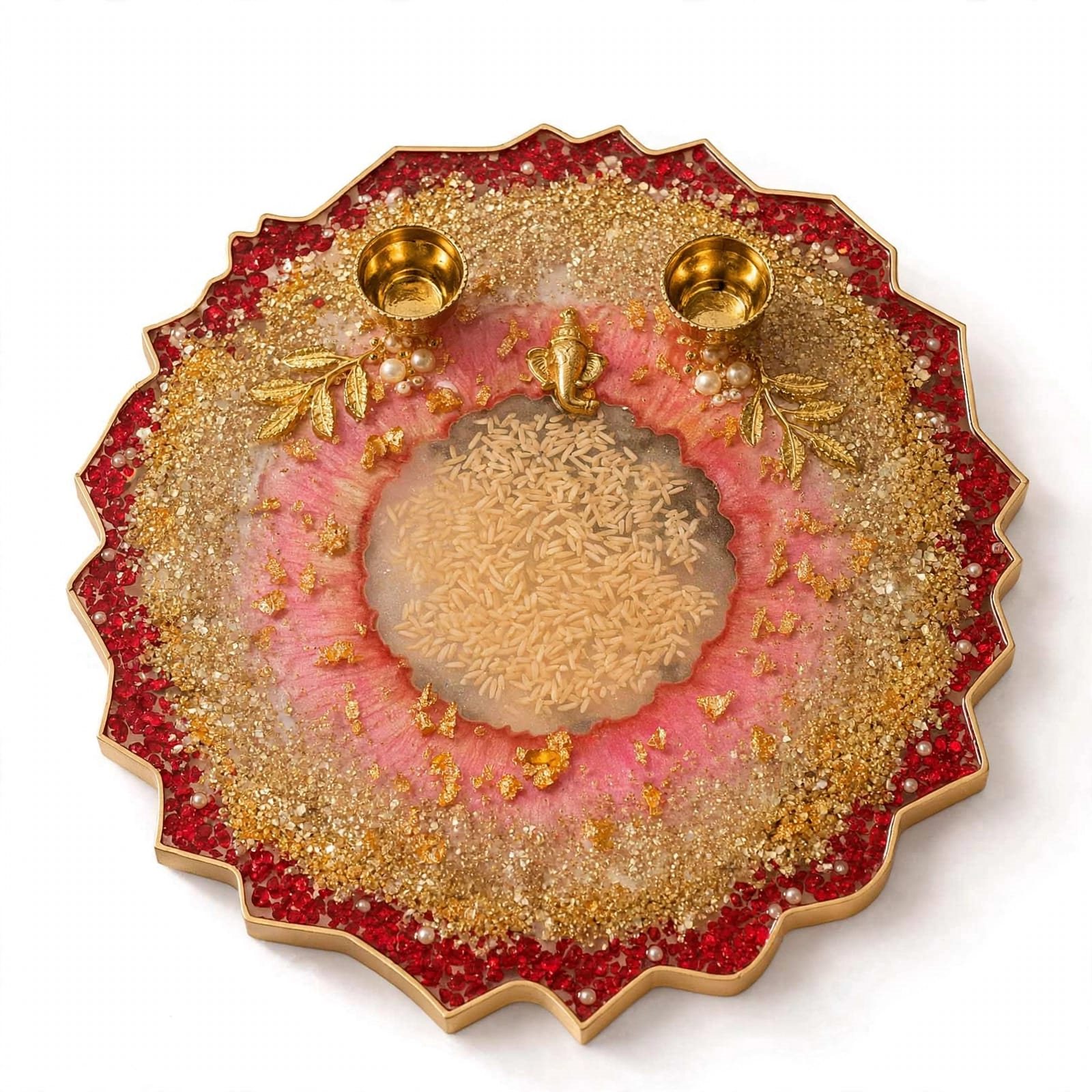Resin Luxury Pooja Thali Rs.999