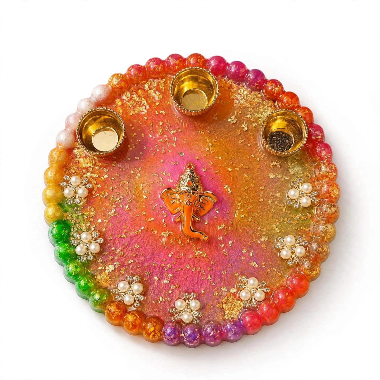 Resin Luxury Pooja Thali Rs.999