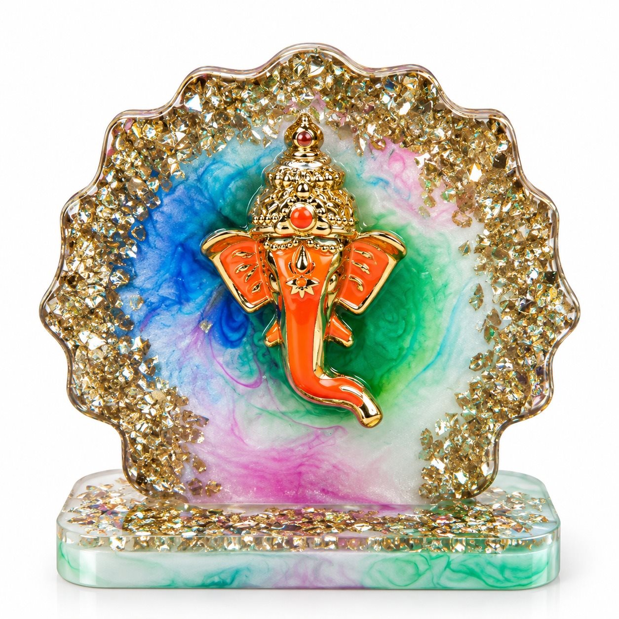 Lord Ganesha Resin Showpiece Rs.299