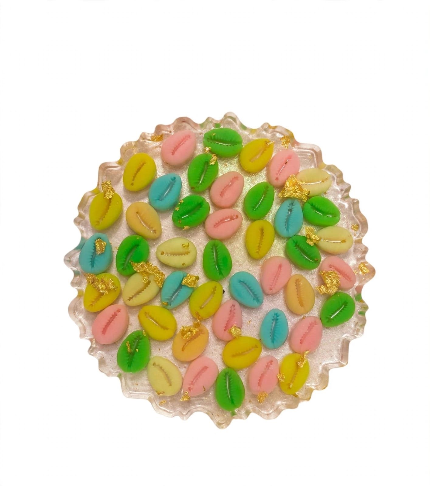 Resin Luxury Tea Coaster Rs.735 (6 pcs)