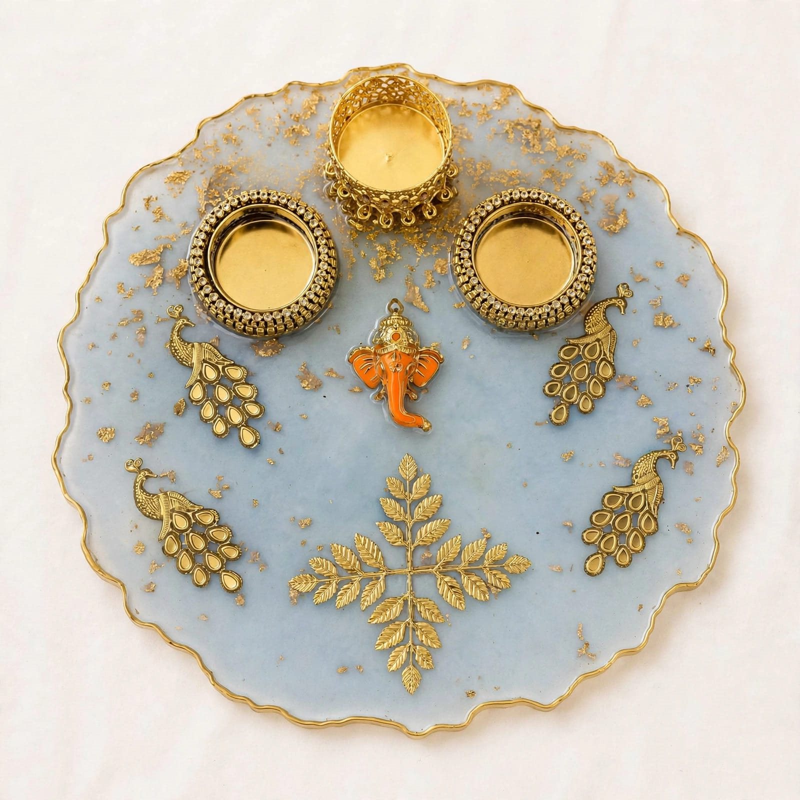 Resin Luxury Pooja Thali Rs.999