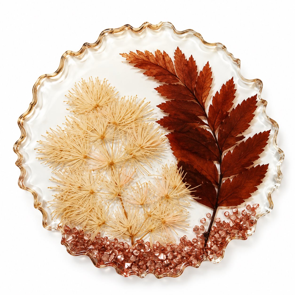 Resin Luxury Tea Coaster (6 Pcs) Rs.799