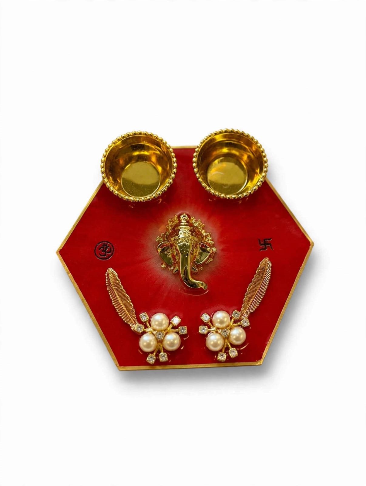 Resin Luxury Mini Pooja Thali Rs.399