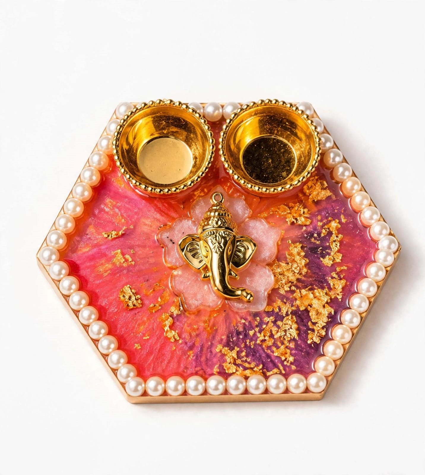 Resin Luxury Mini Pooja Thali Rs.399