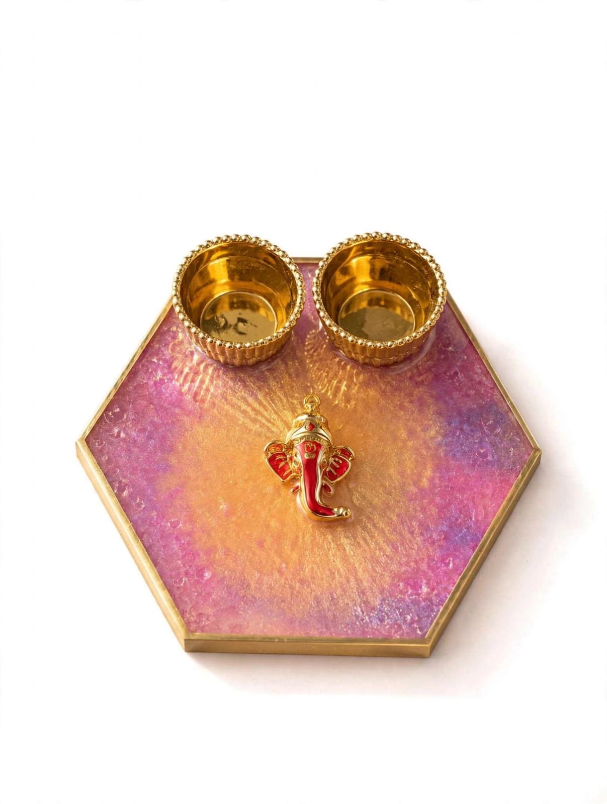 Resin Luxury Mini Pooja Thali Rs.399