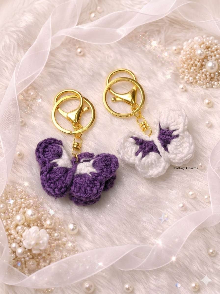 🦋 butterfly keychain 🦋