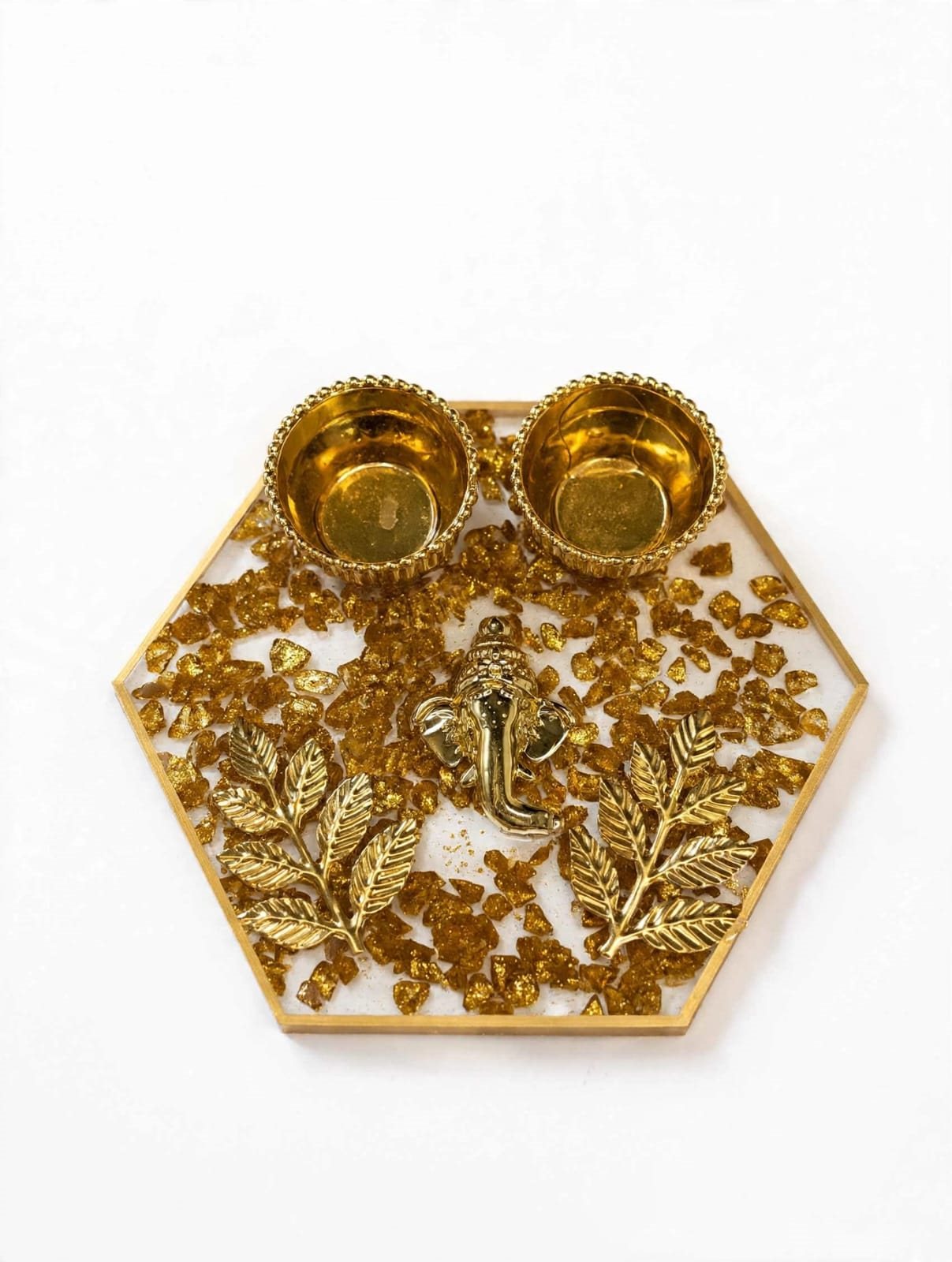 Resin Luxury Mini Pooja Thali Rs.399