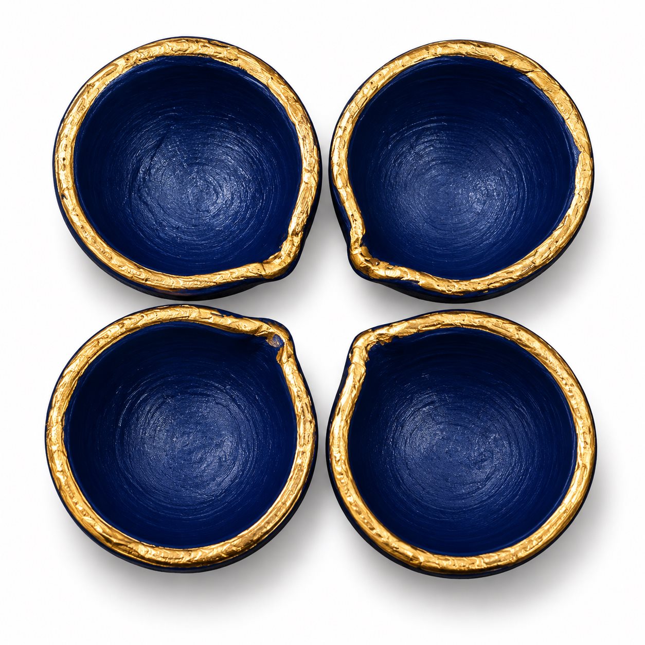 Premium Handmade Clay Diyas Set of 4 Rs.99