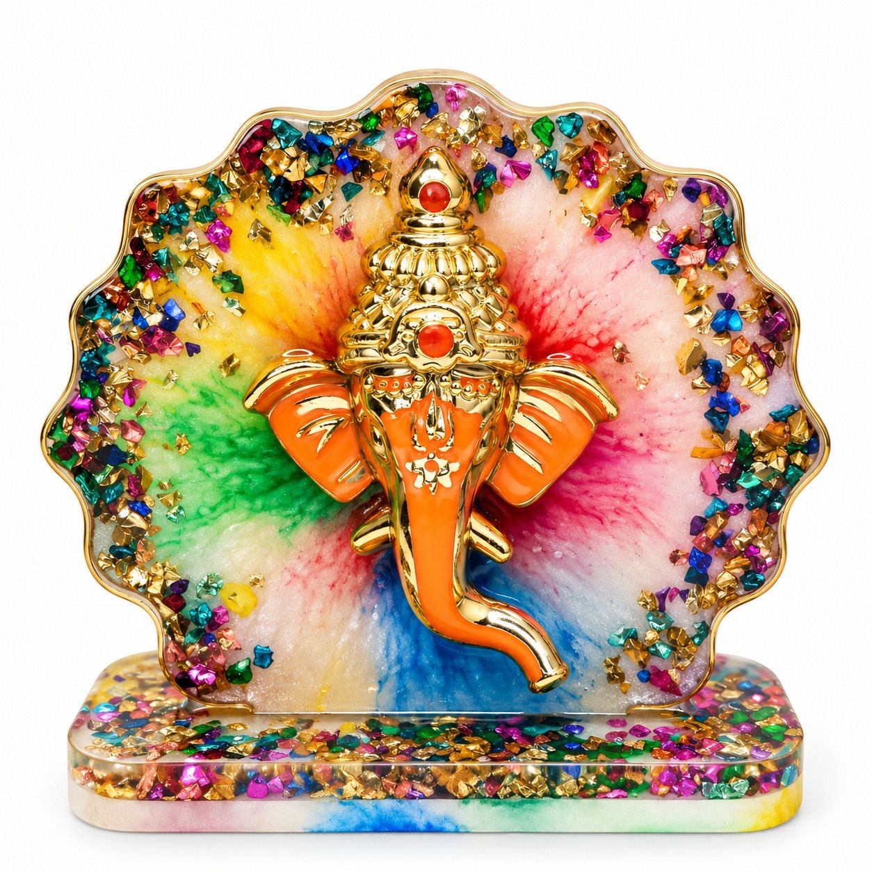 Lord Ganesha Resin Showpiece Rs.299