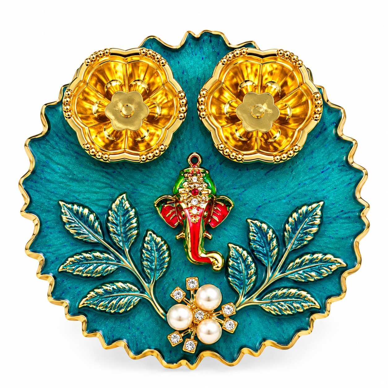 Resin Mini Pooja Thali Rs.299