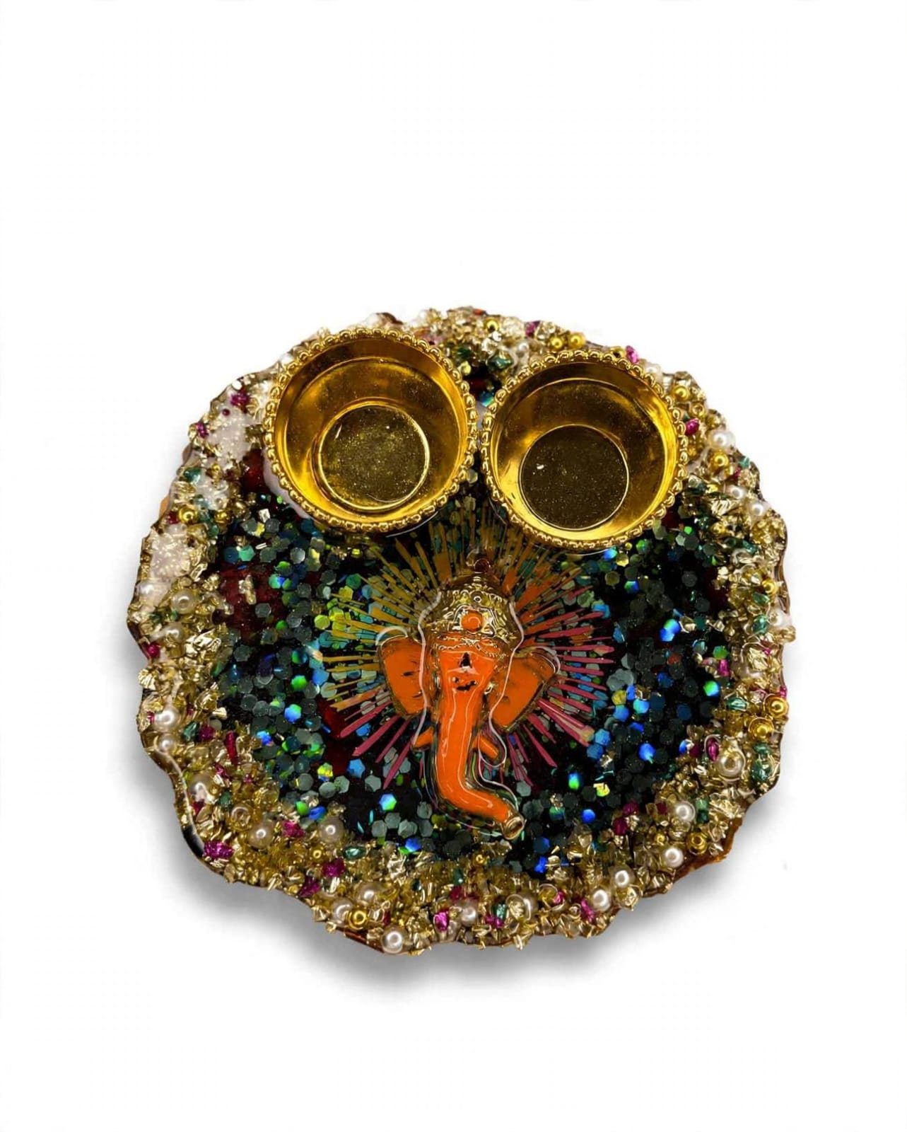 Resin Luxury Mini Pooja Thali Rs.399