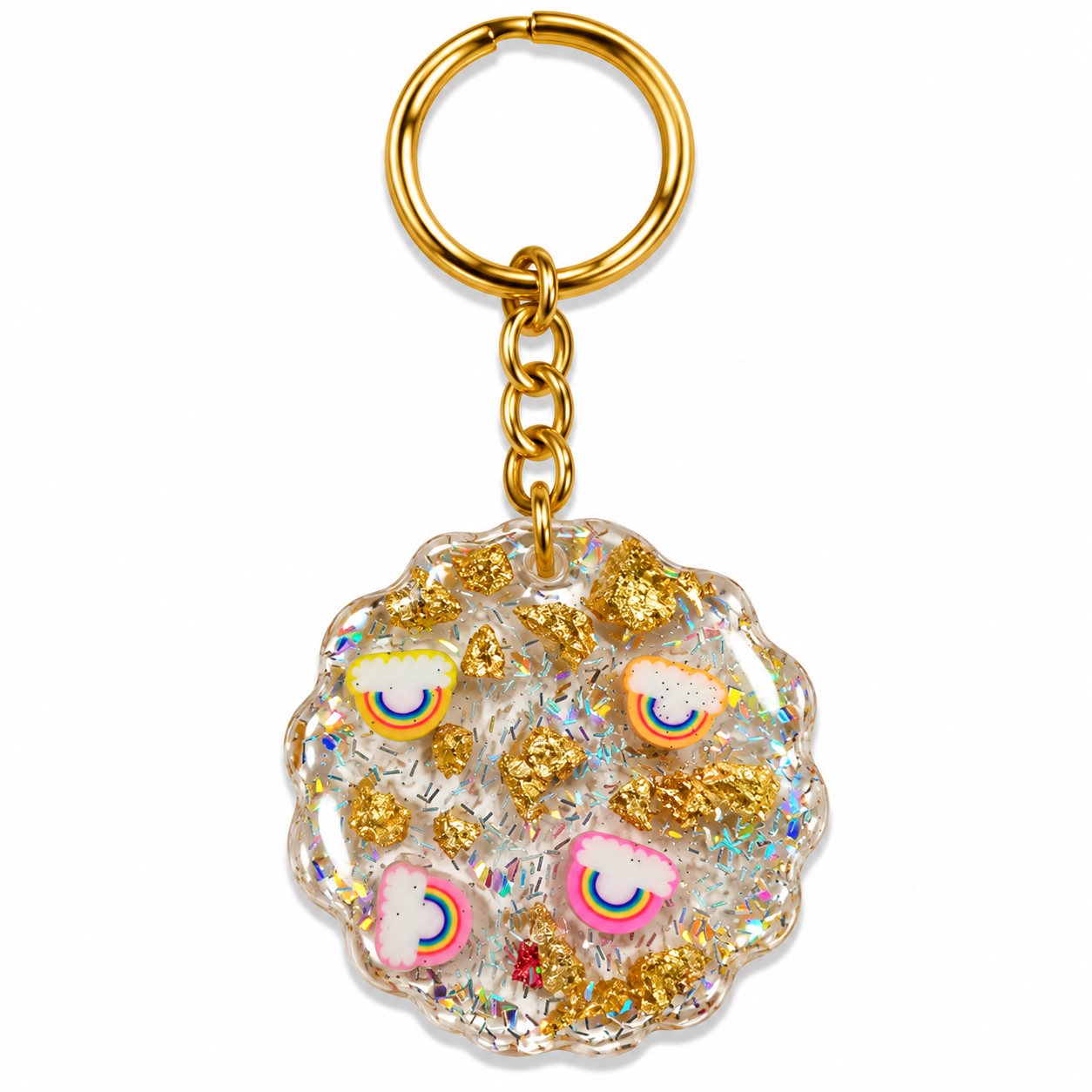 Handmade Resin keychain Rs.199