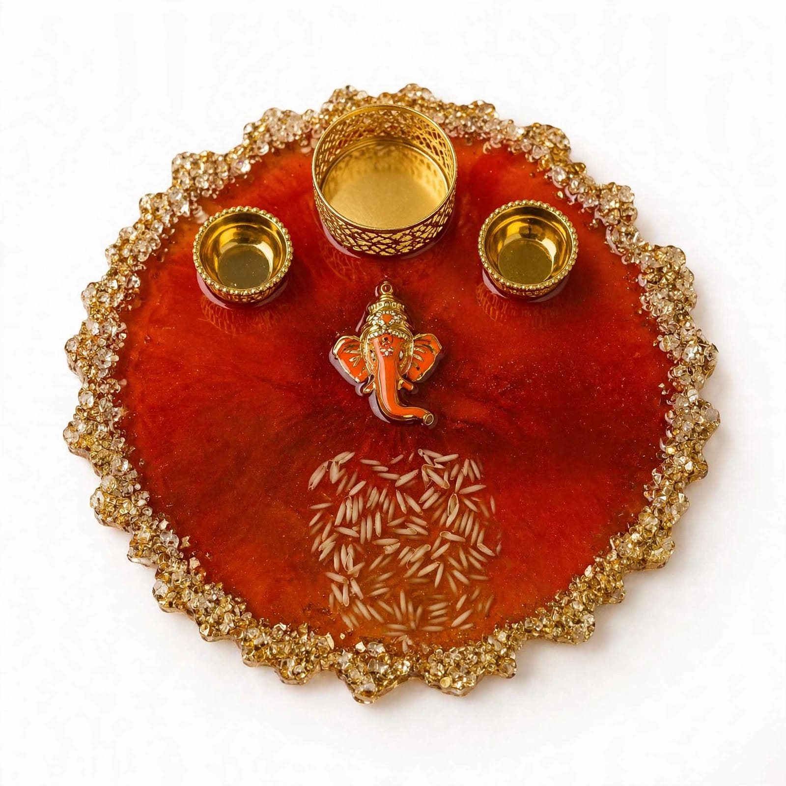 Resin Luxury Pooja Thali Rs.999