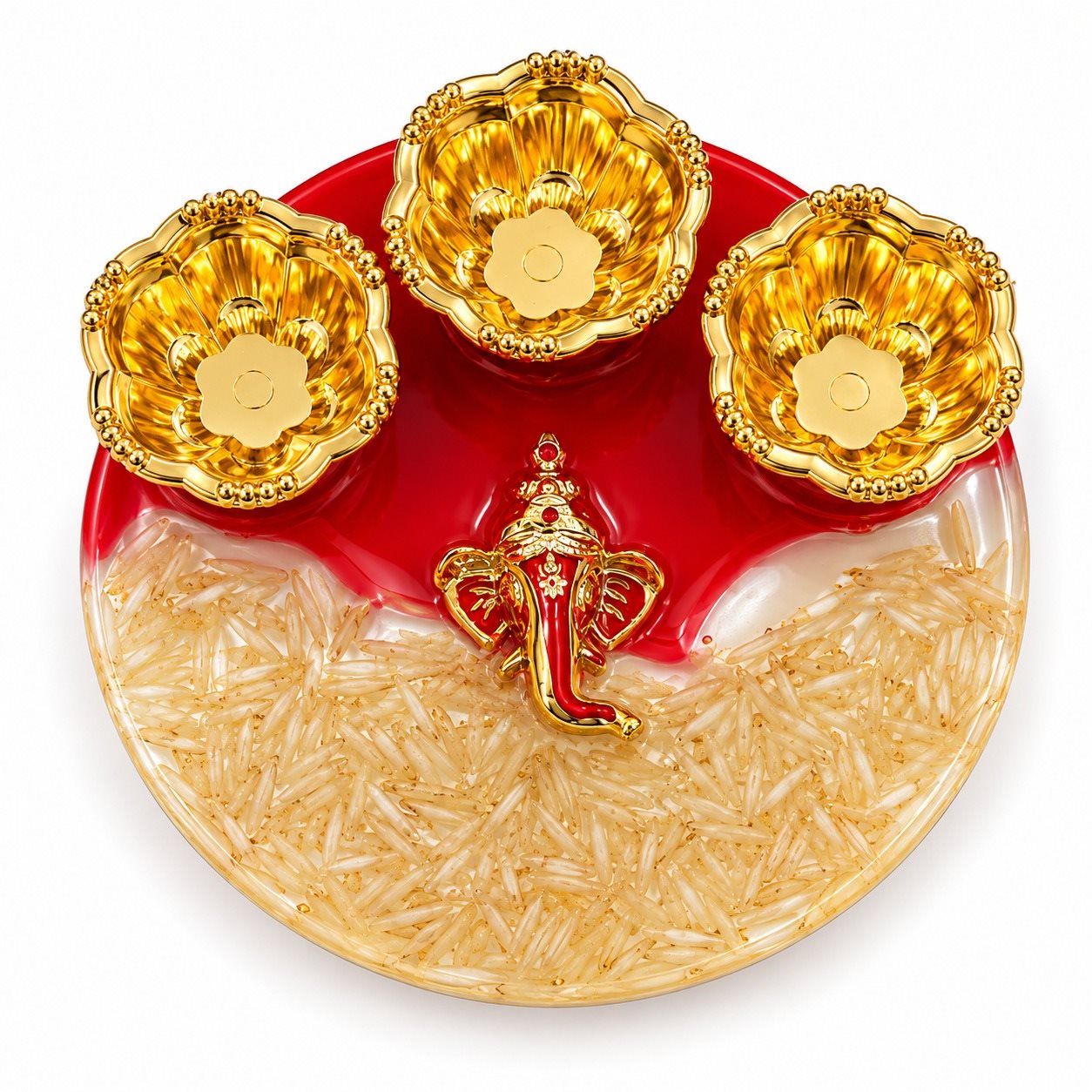 Resin Mini Pooja Thali Rs.299