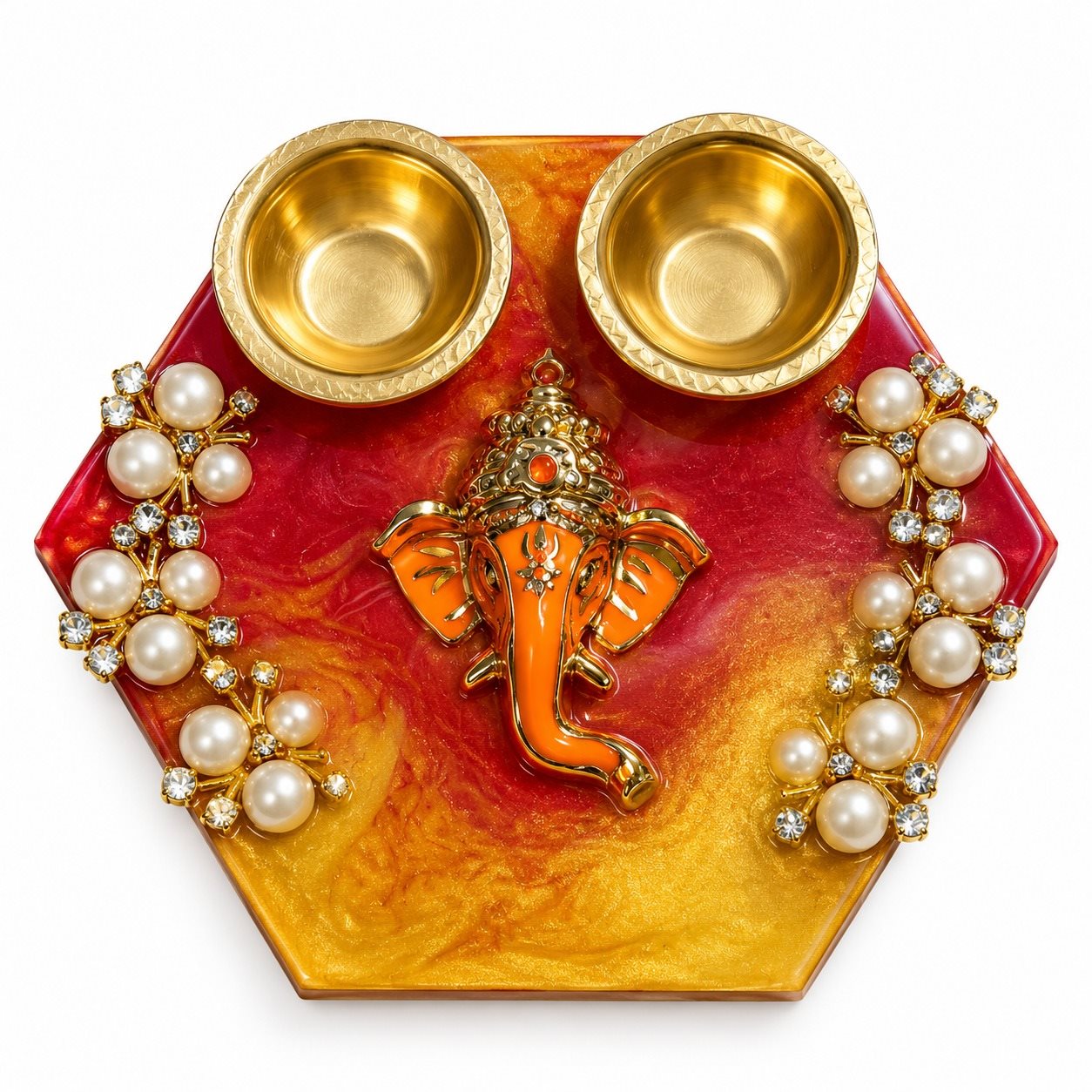 Resin Mini Pooja Thali Rs.299