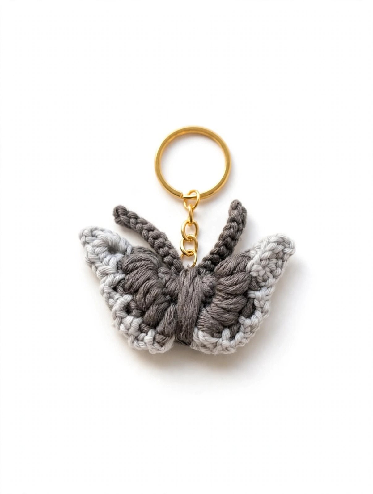 Crocheted butterfly keychain Rs.199