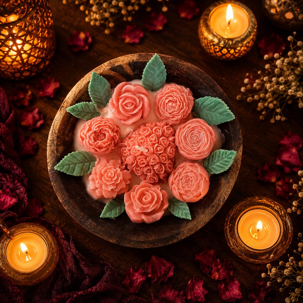 FloralCandle