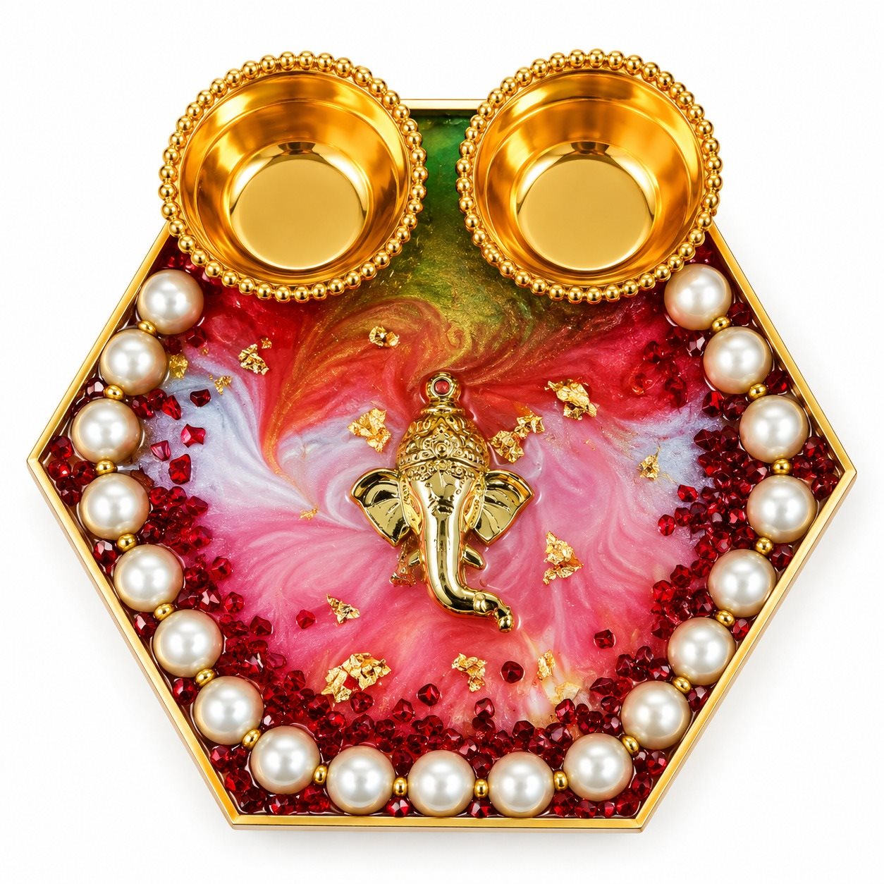Resin Mini Pooja Thali Rs.299