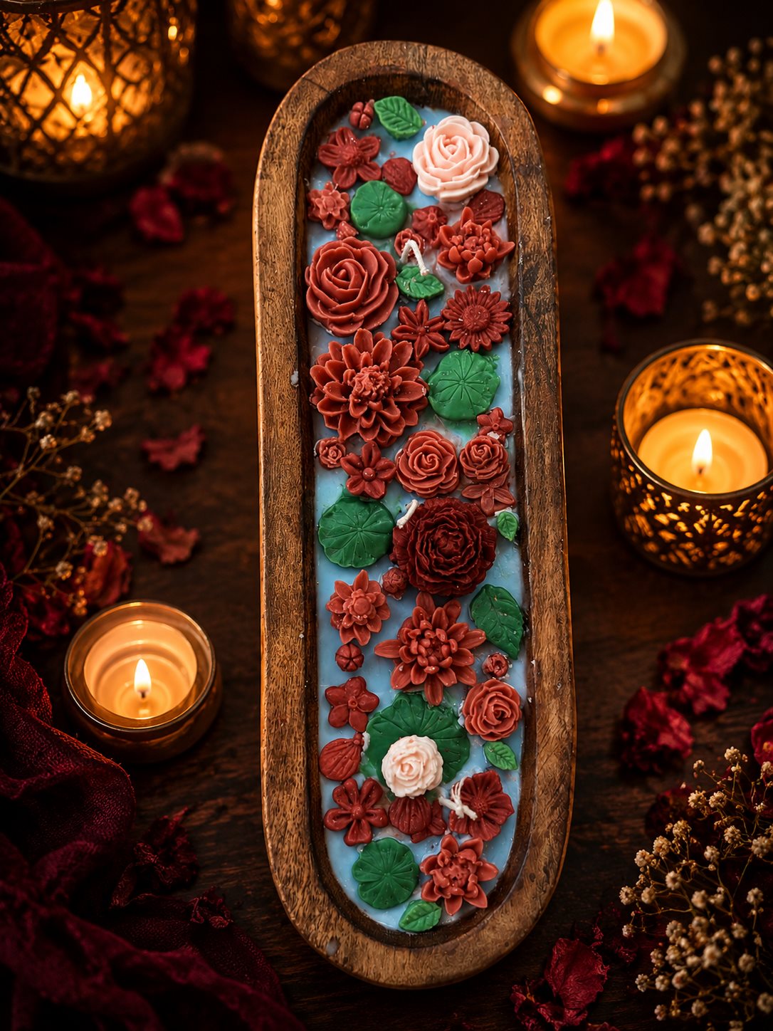 FloralCandle